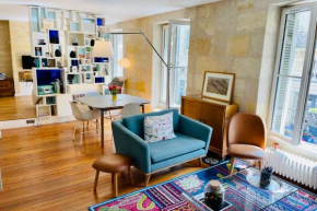 Nice furnished apartment with inner courtyard near the city center